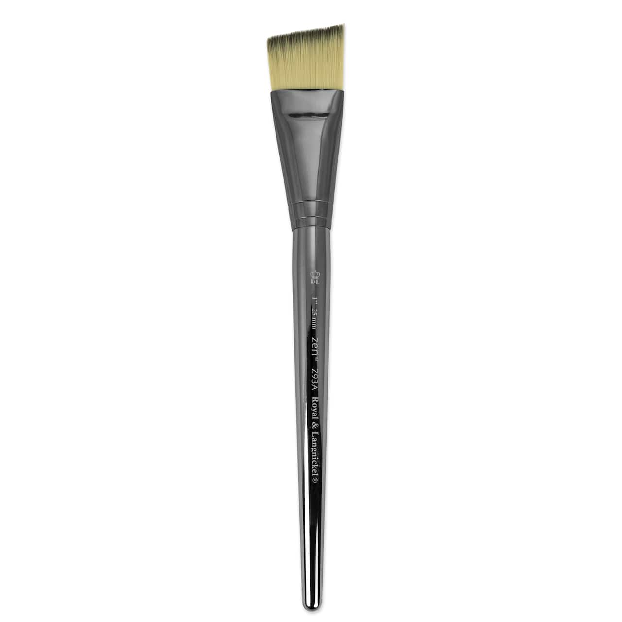 12 Pack: Zen™ Series 93 Short Handle Angular Brush